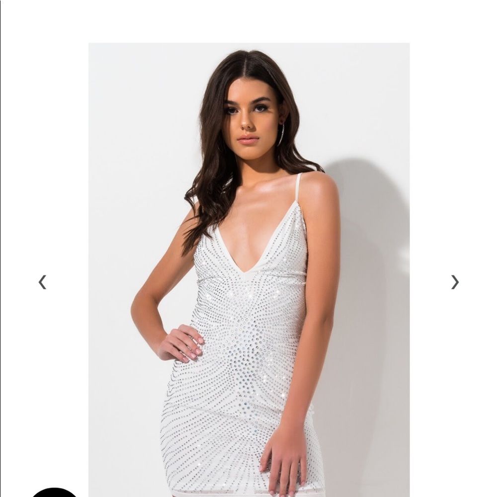 White dress akira